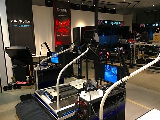 パナソニックのVRスキー体験マシン